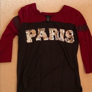 3/4 Sleeve Varsity Tee